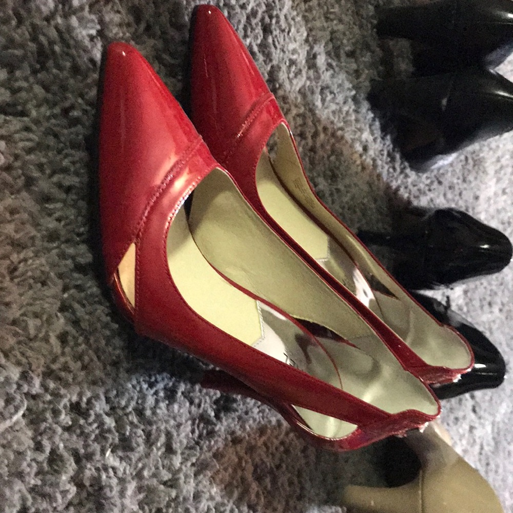 Michael Kors Red Heels